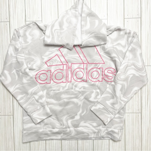adidas Other - EUC Girl's Adidas Hooded Sweatshirt
